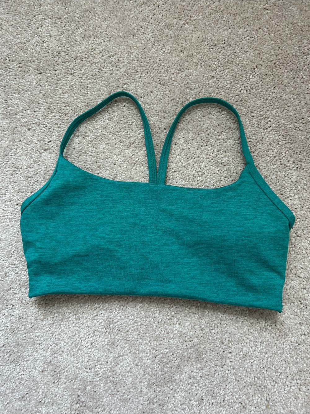 Teal Racerback Sports Bra